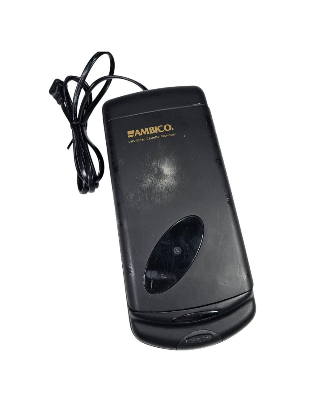 Ambico VHS Video Cassette Rewinder Auto Stop Model 5H23 Black TESTED